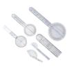 6-teiliges medizinisches Goniometer-Set, 6, 8 und 10 Zoll, multifunktionales Gelenk-Goniometer-Set für Physiotherapeuten