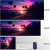 Pink Purple Clouds Aurora Beautiful Scenery Mouse Pad Computer Mat Deskpad Laptop Keyboard Mat Office Large Landscape Mousepad