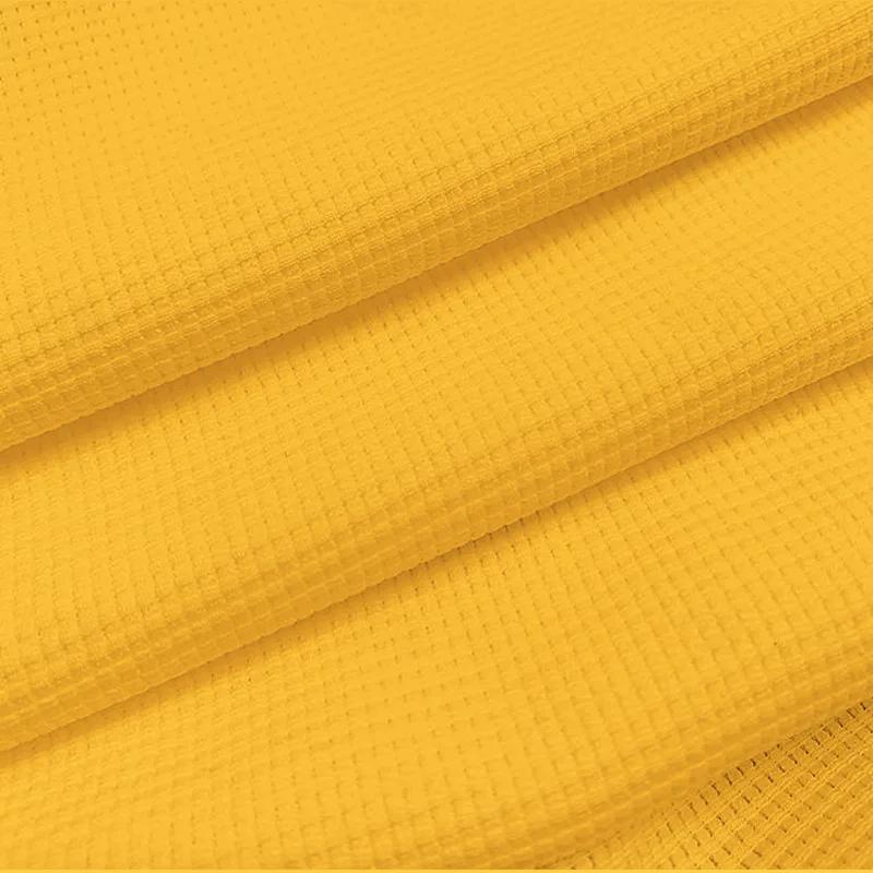 Men's Solid Waffle Knit Casual Polo Shirt Men Breathable Plus Size Sports Classic Polo Tee Daily Wear Short Sleeve Polo Shirts