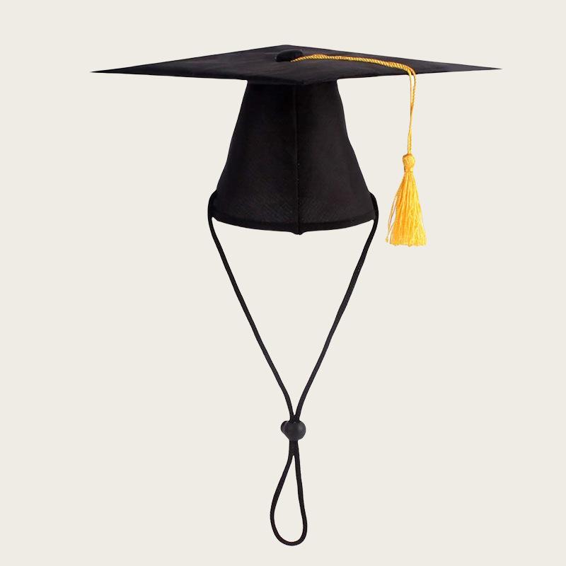 Pet Graduation Decoration Pet Saliva Towel Doctor Hat Dog Graduation Season Gift Party Decoration Props