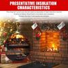 Industrial Strength Fireproof Welding Blanket 100cmx100cm Heat Resistant Carbon Felt Multiple Scenario Protective Layer