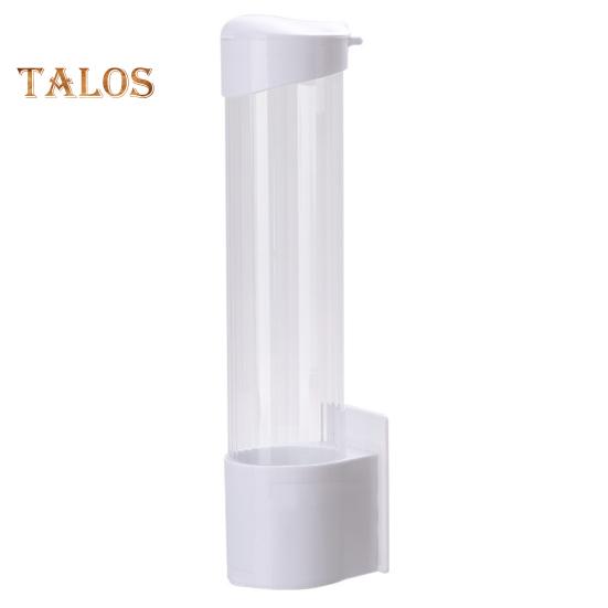 

Диспенсер для бумажных стаканчиков Настенное крепление без перфорации Выдвижной тип Прозрачная видимая пылезащитная крышка Одноразовый пластиковый держатель для стаканчика для воды Домашние принадлежности белый