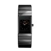 Ceas OUPAI cu Mecanism Quartz și Brățară Ceramică Ceas pentru Femei Cadran Negru OP80030L OP80030L