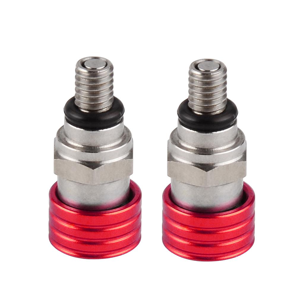 NICECNC Motorcycle M5x0.8 Fork Air Bleeder Valves Screws Kit For Honda CR 80 85 125 250 500 CRF 250R 250X 450R 450X 250RX 450RX
