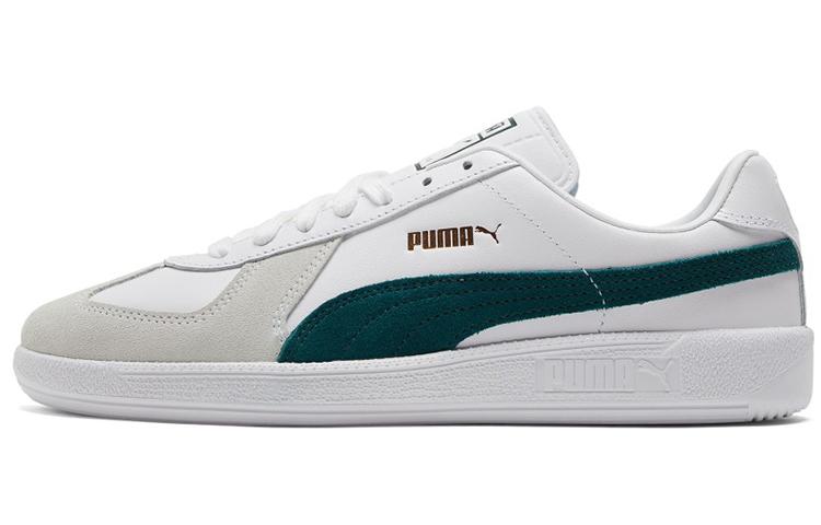 Puma Army Trainer  White Varsity Green  37