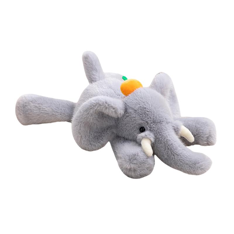 35CM Kawaii Bunny Plush Toy Ultra-Soft Long Ear Shy Rabbit Pillow Collectible Doll for Kids Birthday Easter Funny Party Gift