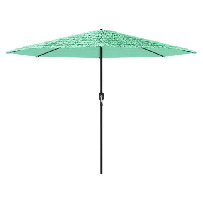 VidaXL Garden Parasol with Green Steel Pole 388x388x248 Cm 4005115