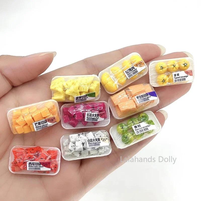Dollhouse Miniature Items Food Simulation Fruit Miniature Food Playing Model OB11 Dollhouse DIY Furniture Decoration Accessories