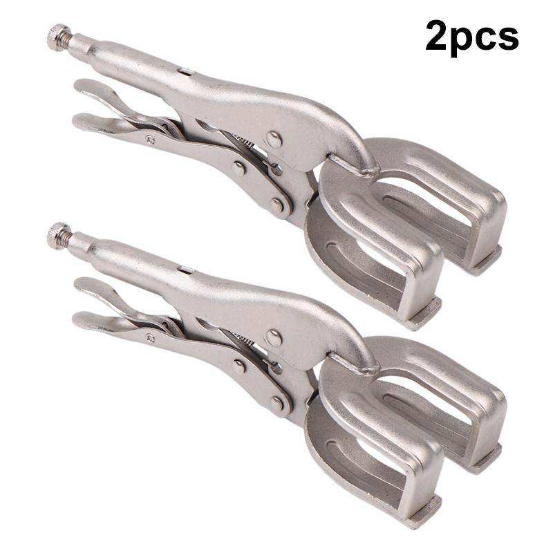 9 Inch Welding Locking Pliers Adjustable U-Shaped Metal Welding Clamp Plier Quick-Lock Release For Easy Removal
