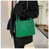 New Fashion Spring New Simple Ins Diamond Tote Bag Large Capacity Shoulder Messenger Bag Women's Bag