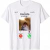 Funny Hamster Video Call Emoji Print Tshirt for Unisex Summer New Product Comfortable Casual Cotton Tshirt Streetwear