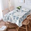 Blauer Küsten-Seestern-Korallen-Tischdecke Feiertagsparty-Dekor Sommer-Ozean-Muschel Rechteckige Tischdecken Küche Esstisch-Dekor