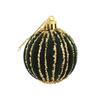 Christmas Party Decorations Flocking Hanging Balls Holiday Shopping Mall Window Christmas Tree Decoration Painted Ball Pendants