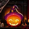Batteriebetriebene LED-Kürbislichter Halloween-Laternen Bastelset für Kinder, DIY Handheld Papiergeist Sichere flammlose Ornamente mit Licht Süßes oder Saures