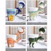 400ML Capacity 3D Animal Coffee Mug Heat Resistant Comfortable Grip Hand Painted Animals Mug 3D Animal Shape Handle Anti-scald