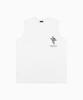 SAINTPAIN Sp Air Cotton Double Cross Sleeveless White