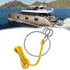 Boat Sailing Anchors Rings Set Quick Installation Stainless Marine Anchors Retrieving System Rings and Rope Marine Accessory