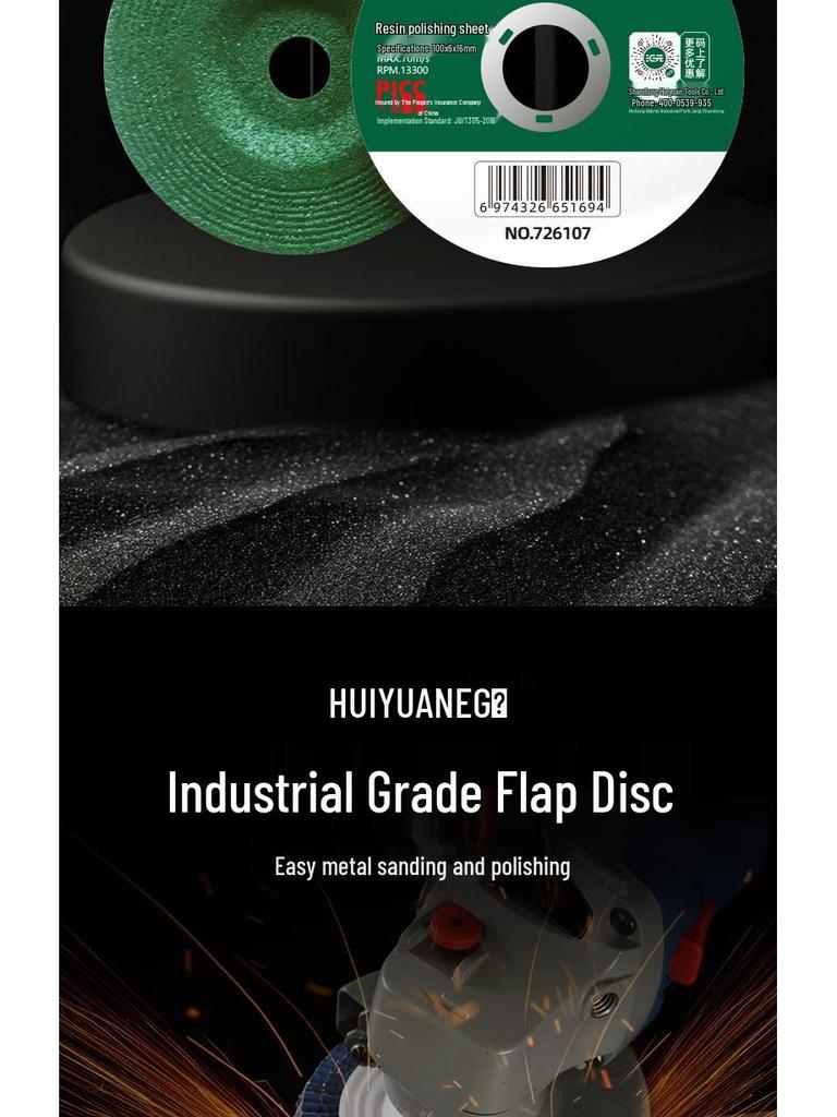 Huiyuan Stainless Steel Cutting & Grinding Disc for Angle Grinders