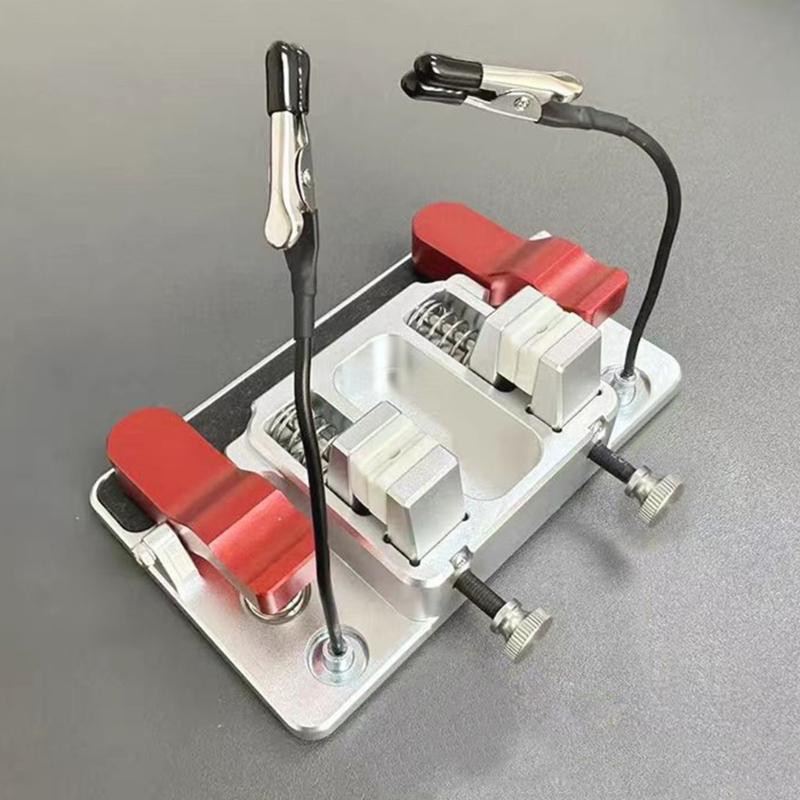 Welding Wire Fixing Fixture for LED Circuit Board Repair Heat Resistant Clamp with Alligator Clip Soldering Repair