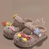 Baotou Anti-slip Shoes, Children's Beach Shoes, Girls' Flip-flops