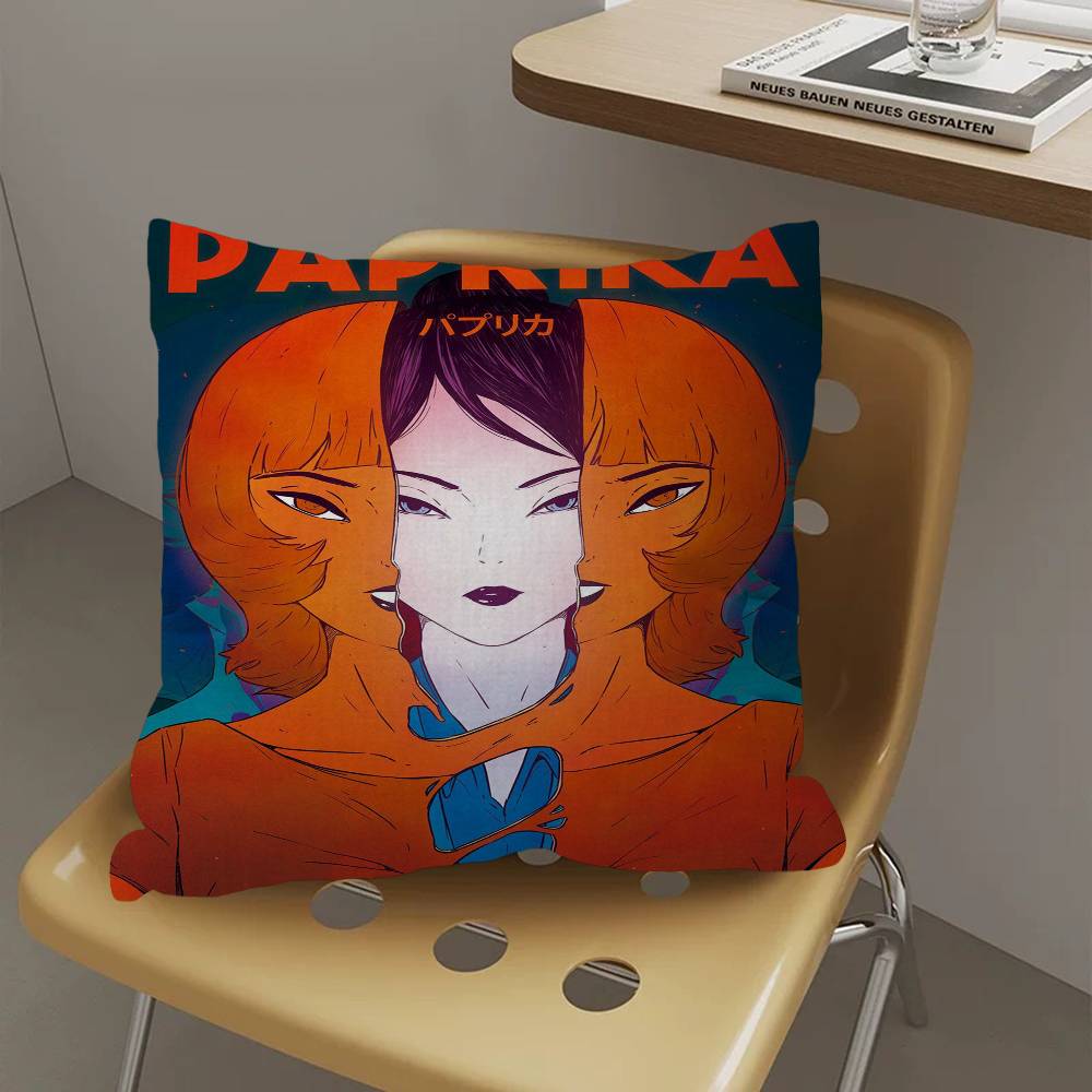 Anime P-Paprika Personalized Picture Text Home Decorative Pillows Household Gifts 45x45cm