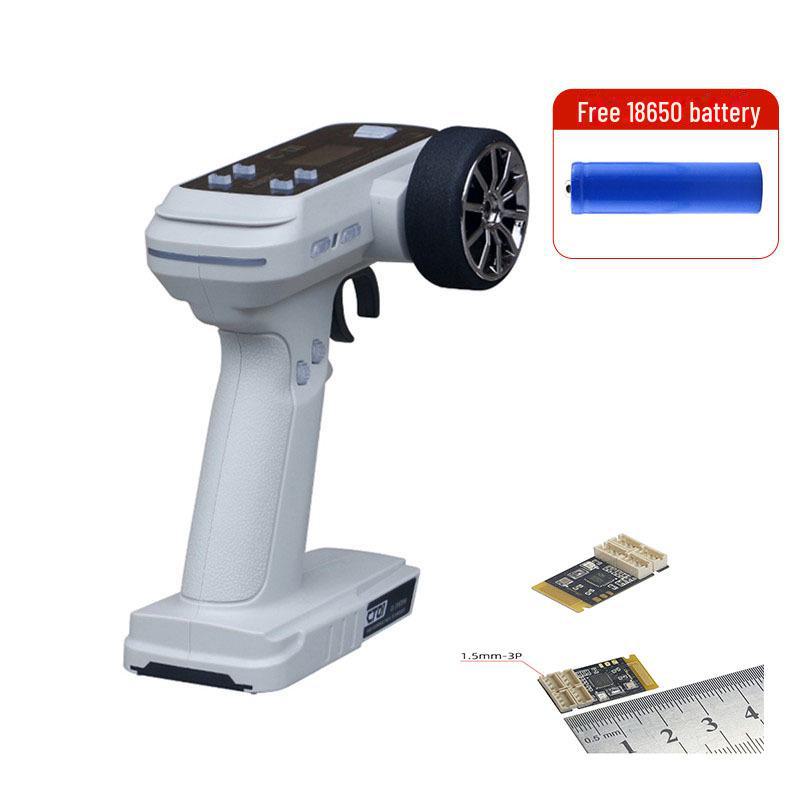 

LDARC Radiant CT01RC 8-канальный пульт дистанционного управления для автомобилей и лодок, в стиле пистолета, с ЖК-дисплеем и обратной связью по напряжению, двуязычный (Китайский/Английский).