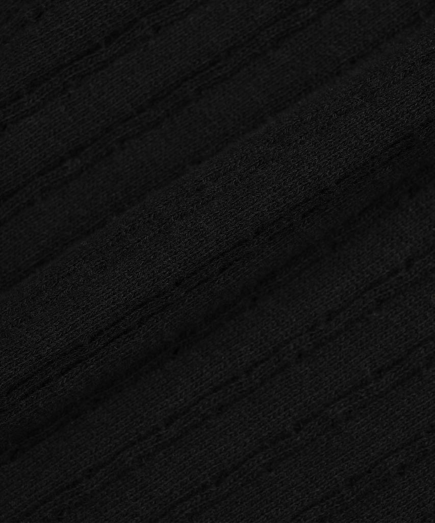 CNVS Elastic Slim Knit Skirt_Black