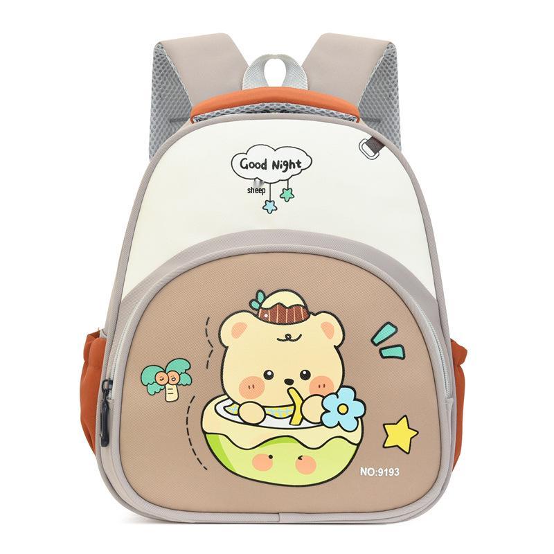 Children's Cartoon Rabbit Backpack for Spine Protection - Toddler To Kindergarten Small & Medium Size