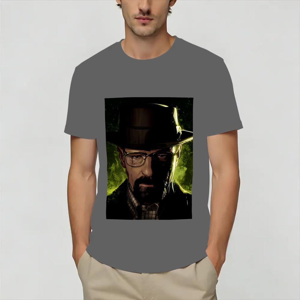 Awesome Breaking Bad TShirt for Unisex Crew Neck 100 Cotton T Shirts Short Sleeve Tees Plus Size Tops