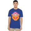 Sesame Street Unisex Adult Zoey Nutcracker Heather Christmas T-Shirt