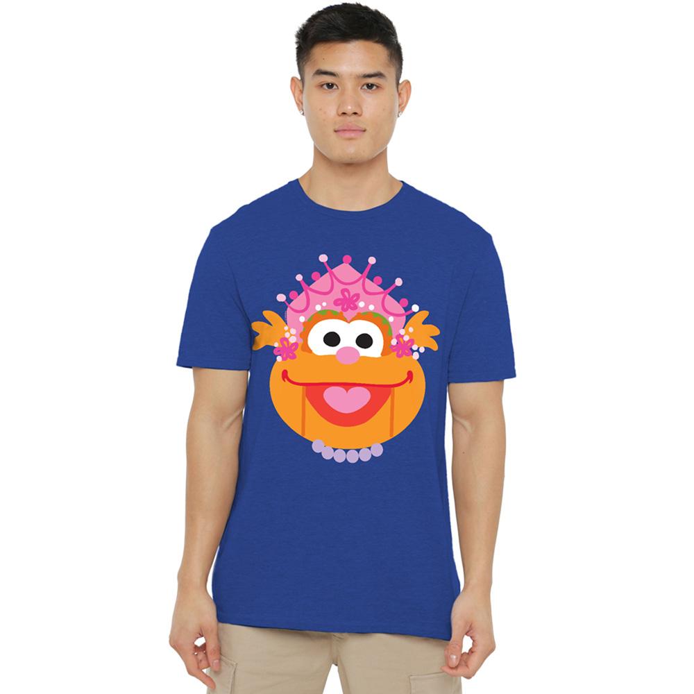Sesame Street Unisex Adult Zoey Nutcracker Heather Christmas T-Shirt