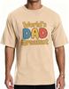 YTD Dad Grafik T-Shirt für Herren, Weltbester Papa Shirt, Baumwolle Lockere Passform Lässiges Geschenk T-Shirt