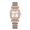 Quartz Movement Watch for Women Lady Dress Casual Wristwatch Alloy Strap Brecelet Watches