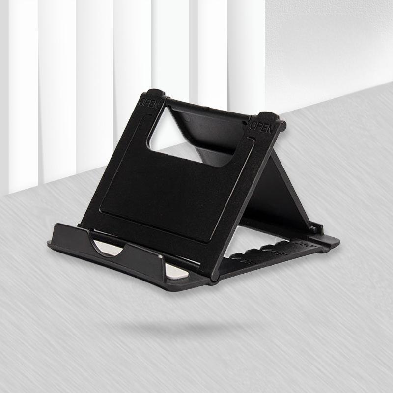1pc Mini Desktop Lazy Person's Foldable Stand For Mobile Phone And Tablet, Portable And Adjustable