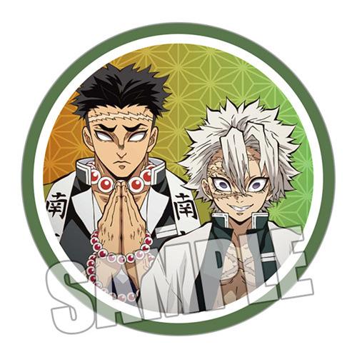Demon Slayer Badge Kimetsu no Yaiba Pin Hashira Tomioka Giyuu Shinobu Kocho Zenitsu Anime Merch Brooch Collectible Gift for