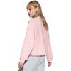 Li Ning X Disney Sweatshirts Women's Rose Pink Crew Neck Moderate Regular AWDR330-8