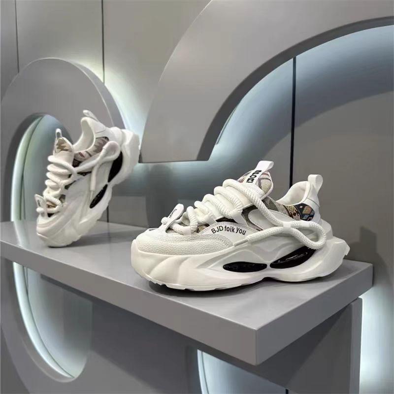 Designer Men's Platform Sneakers Outdoor Non Slip Damping Air-cushion Running Shoes Four Seasons Male Tennis Sport Shoes Zapatos