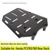 Honda 160 Rear Rack: Modified Aluminum Tail Box & Luggage Rack with Thickened Bracket