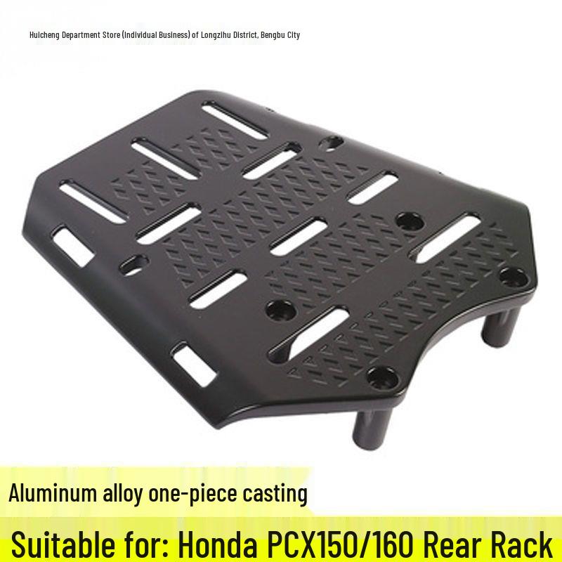 Honda 160 Rear Rack: Modified Aluminum Tail Box & Luggage Rack with Thickened Bracket