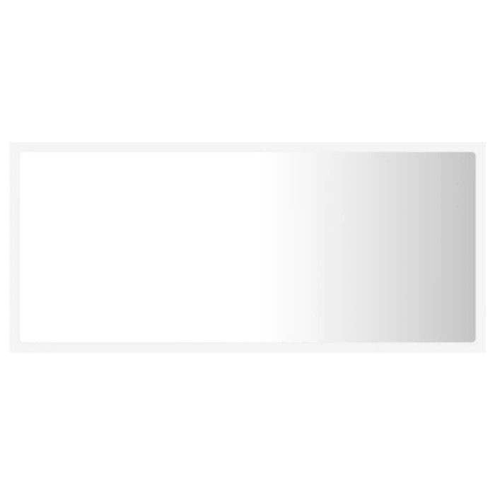 VidaXL Miroir à LED de Salle de Bain, Miroir de Maquillage, Miroir de Courtoisie, Décoration Toilette Maison Intérieur, 804932