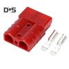 50 Amp Battery Power Connector 50A 600V Cable Terminal Jumper Cable Adapter Connector Kit for Anderson