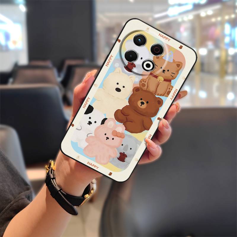 Shockproof Cartoon Phone Case For Tecno Spark30 Pro 4G/KL7 Graffiti Waterproof Anti-dust Full Wrap Back Cover Anti-knock