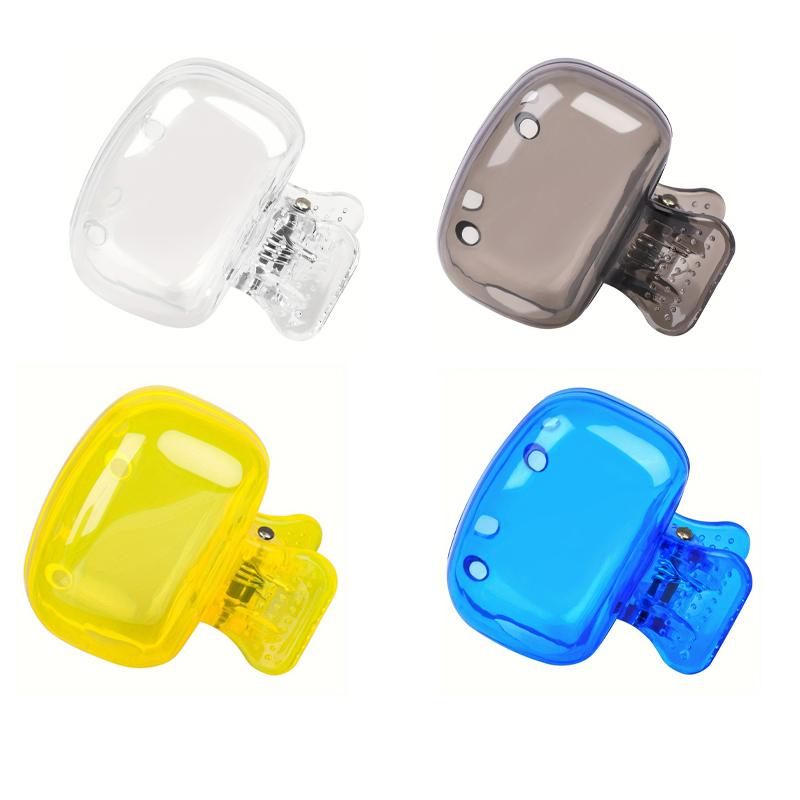 4pcs Travel Portable Essential Toothbrush Heads Cover Protective Holder Health Germproof Toothbrush Storage Clip Bathroom Tools