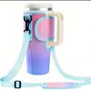 30/40OzWaterBottle Crossbody Bag Reusable Water Bottle Accessory Portable Water Bottle Cooler Bag with Adjustable Shoulder Strap