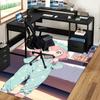 1pc Anime Cute Girl Star Print Office Chair Mat Non-Slip Carpet for Home Decor, Festival Gift, Suitable for All Seasons.Q049