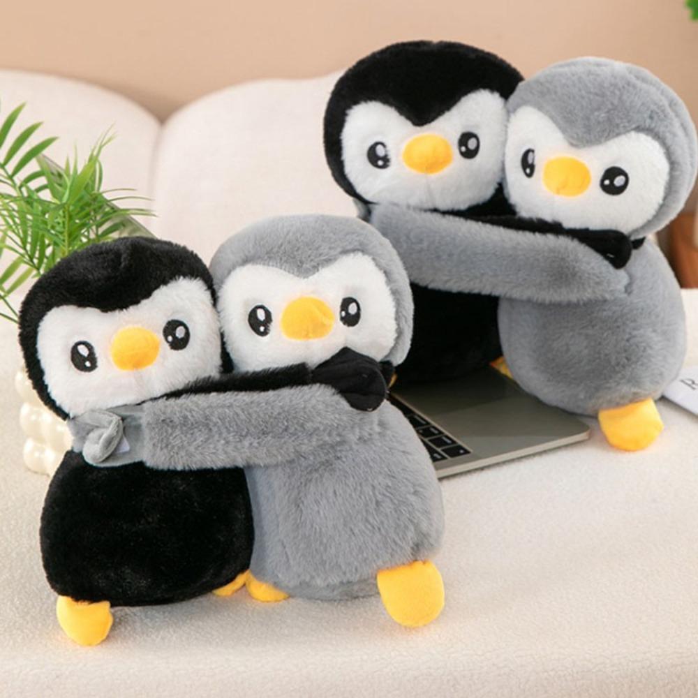 Stuffed Penguin Plush Toys Animal Couple Penguin Doll Hug Penguin Plush Doll  Kids Gifts