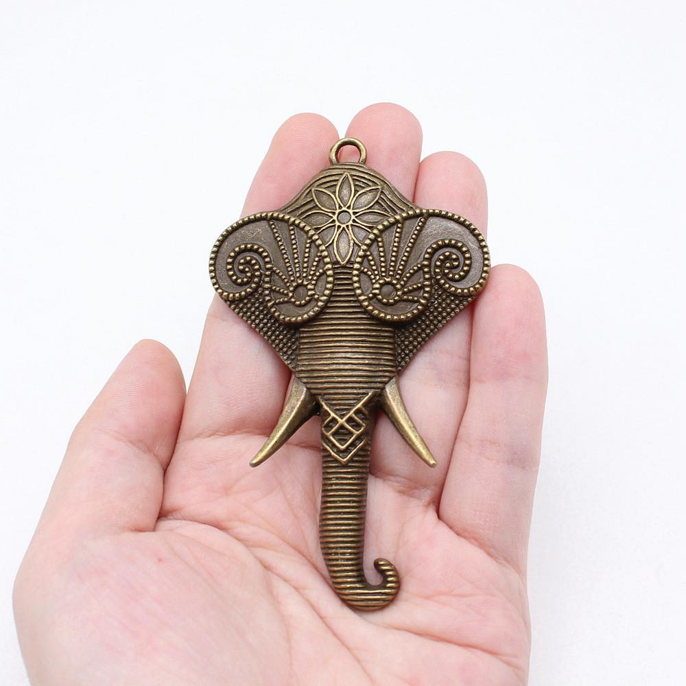 Pandantiv cu farmece zeu elefant, bijuterii pentru bărbați, drăguț pentru tine