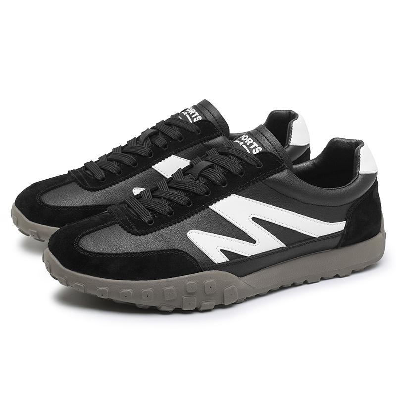 

2025 New Men s Running Shoes Lightweight Breathable Gym Sneakers Non-Slip Athletic Sports Flats for Men Casual Walking Shoes 44 чёрный