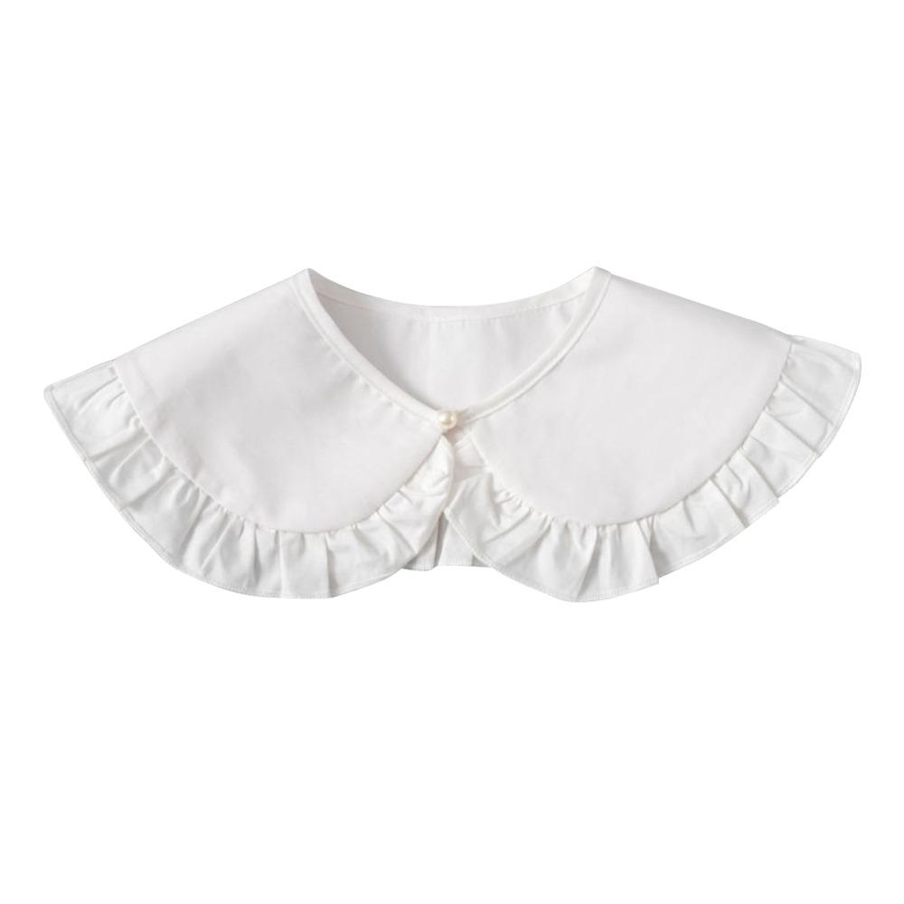 

Классическая рубашка с ложным воротником, пайетками, декоративный аксессуар для женщин, девушек, одежда Style 4