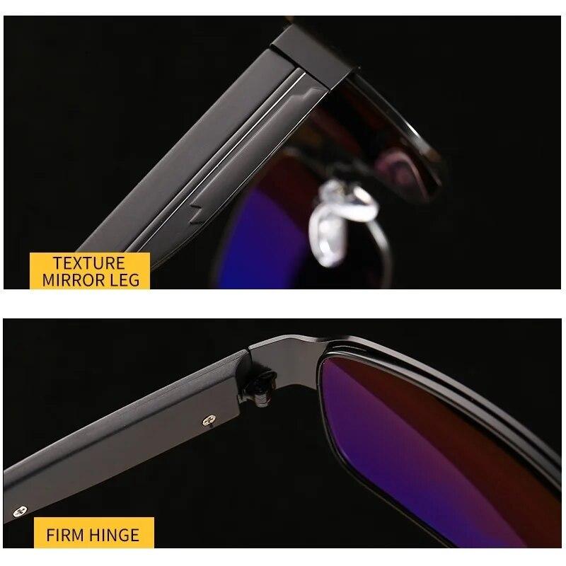 Classic Metal Frame Men Polarized Sunglasses Luxury Brand Designer Sun Glasses For Man Driving Fishing UV400 Vintage Eyewear